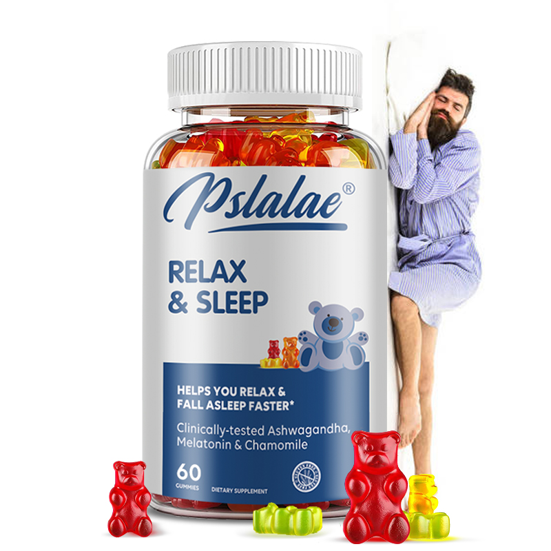 Melatonin Sleep Gummy - 휴식과 수면 - 멜라토닌 함유, 휴식,