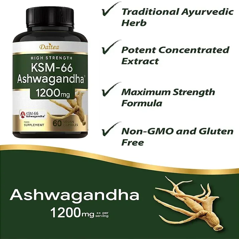 Ashwagandha 추출물 캡슐 - 천연 에너지 보충 - Ashwagandha Extract Root 리뷰 및 가격
