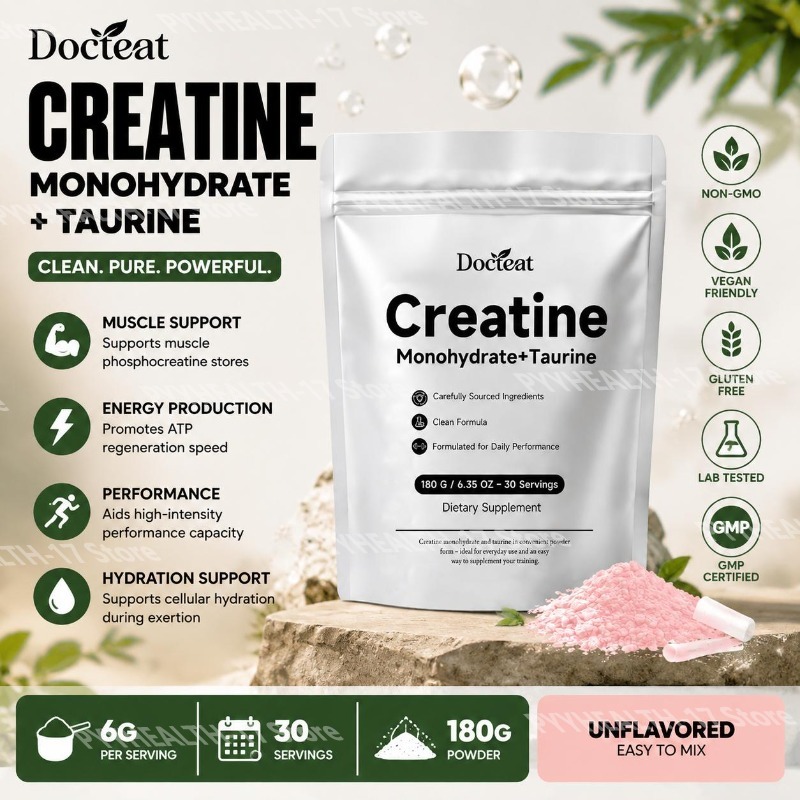 닥티에이트 크레아틴 모노하이드레이트+타우린 파우더, A - Creatine Monohydrate Powder 리뷰 및 가격
