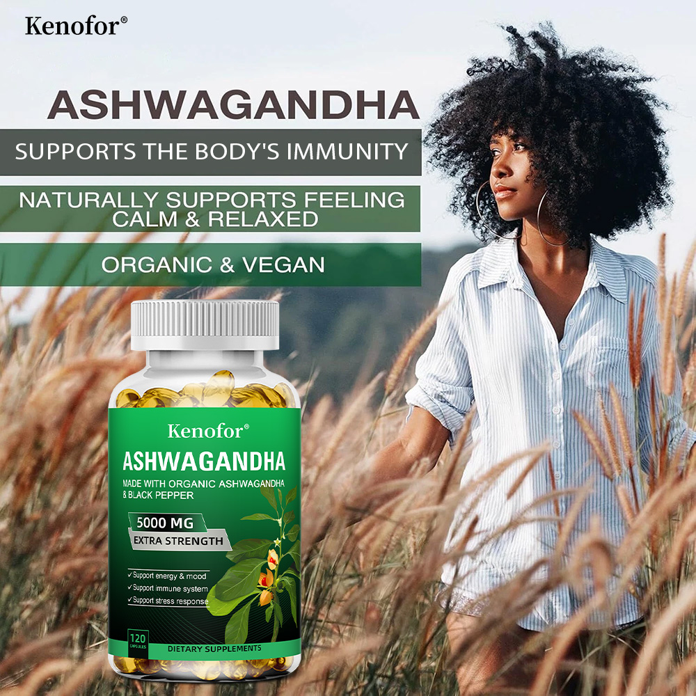 순수 아슈와간다 뿌리 추출물 캡슐 5000mg (자연적 - Ashwagandha Extract Root 리뷰 및 가격