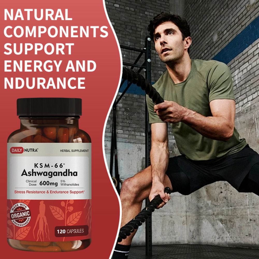 KSM-66 아슈와간다 600mg 유기농 뿌리 추출물  - Ashwagandha Extract Root 리뷰 및 가격