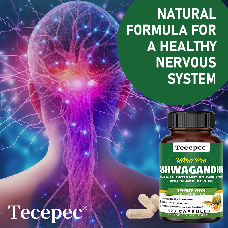 유기농 아슈와간다 뿌리 추출물 캡슐 1950mg, 적응 - Ashwagandha Extract Root 리뷰 및 가격